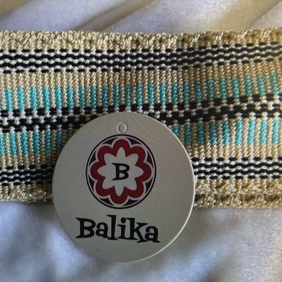 Wayuu Evil Eye Tan and Blue Patterned Women's Bag - Picture 9 of 9